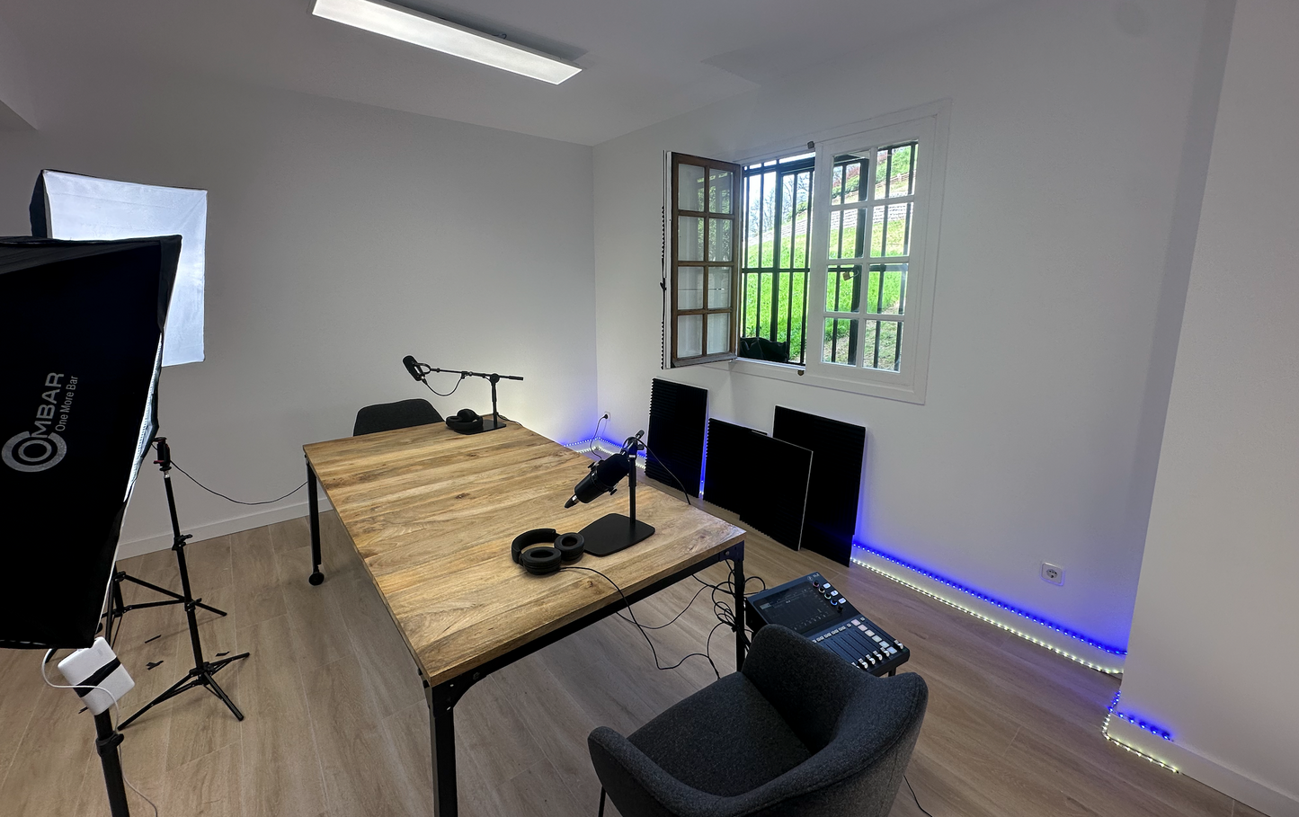 Producción de podcast.