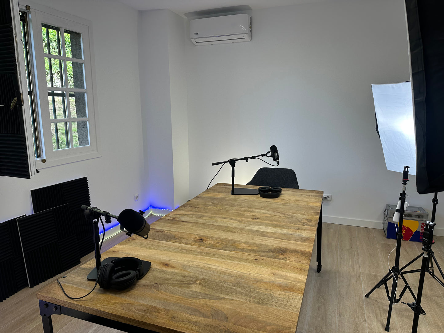 Producción de podcast.