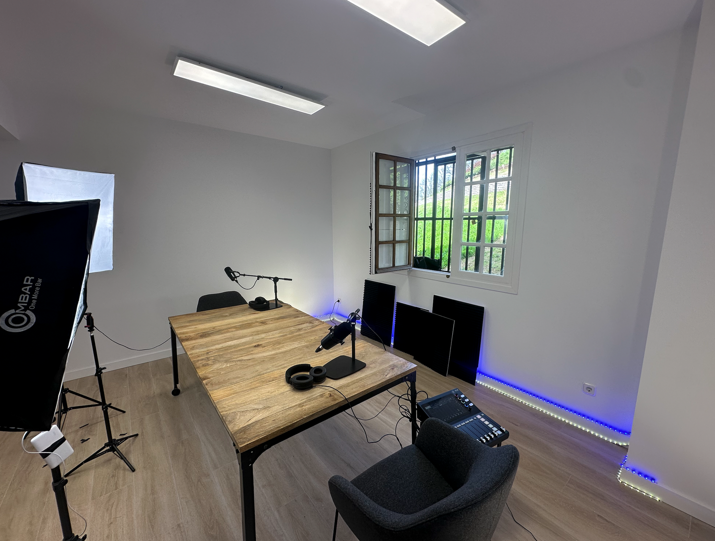 Producción de podcast.