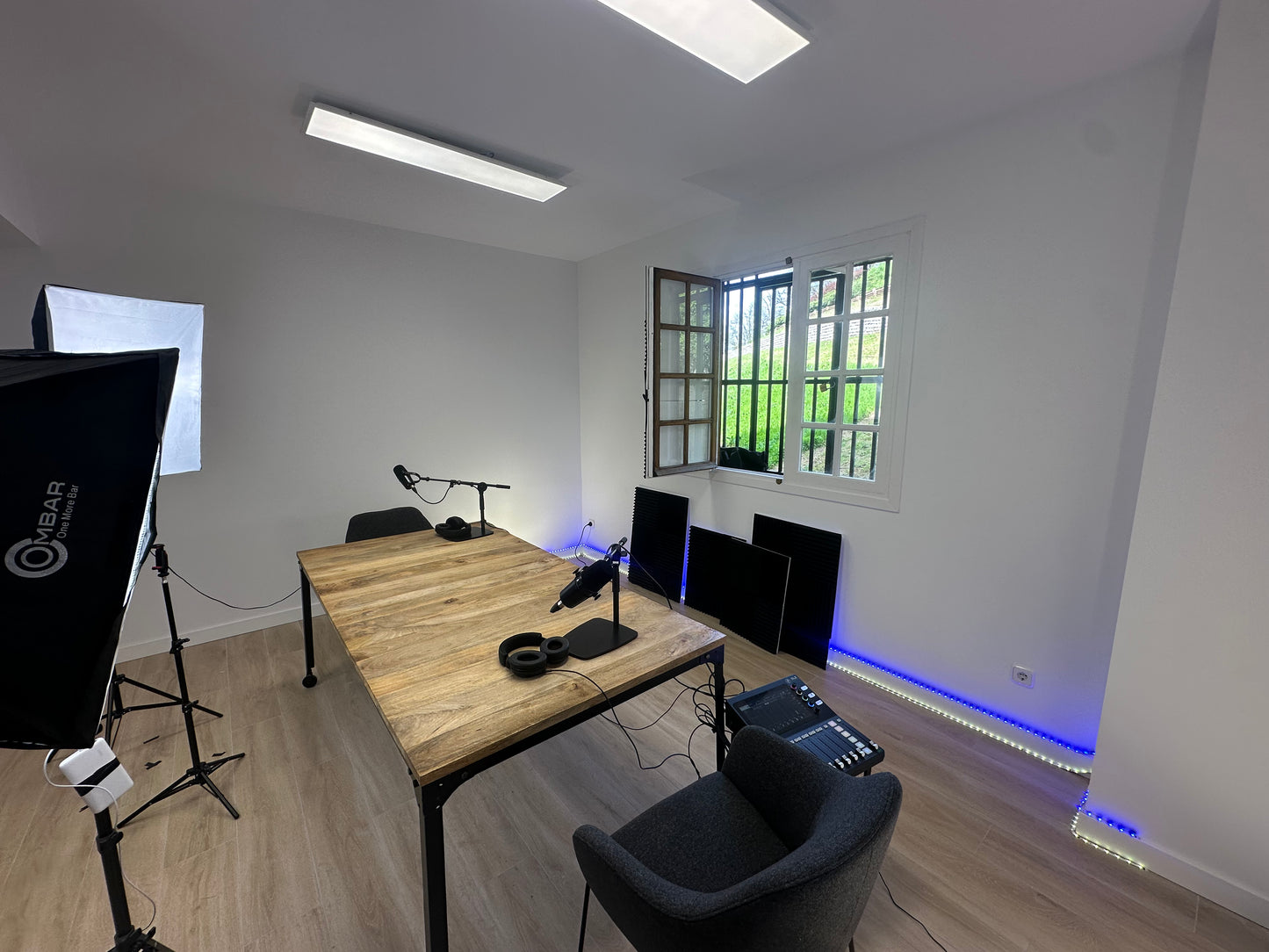 Producción de podcast.