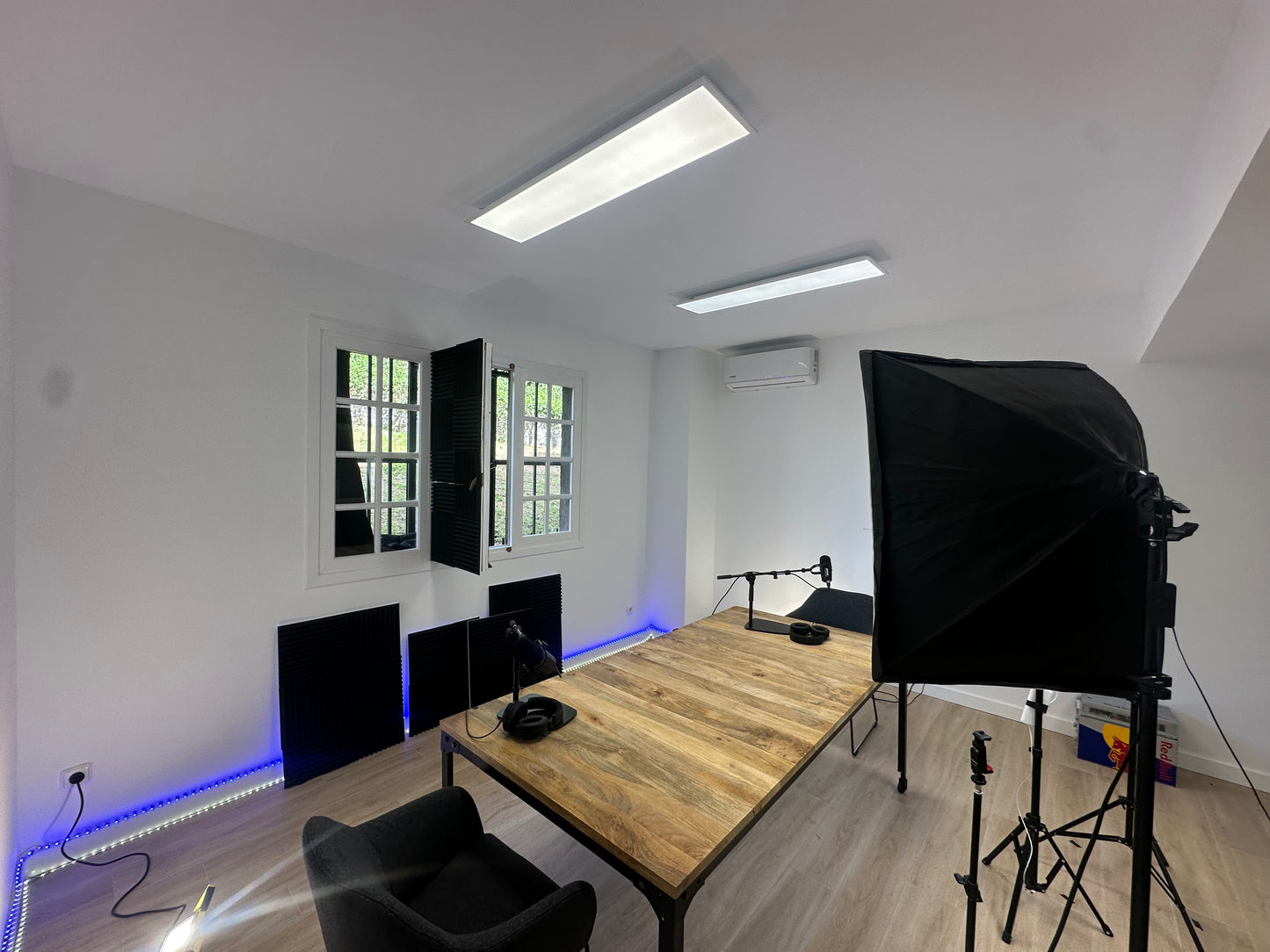 Producción de podcast.