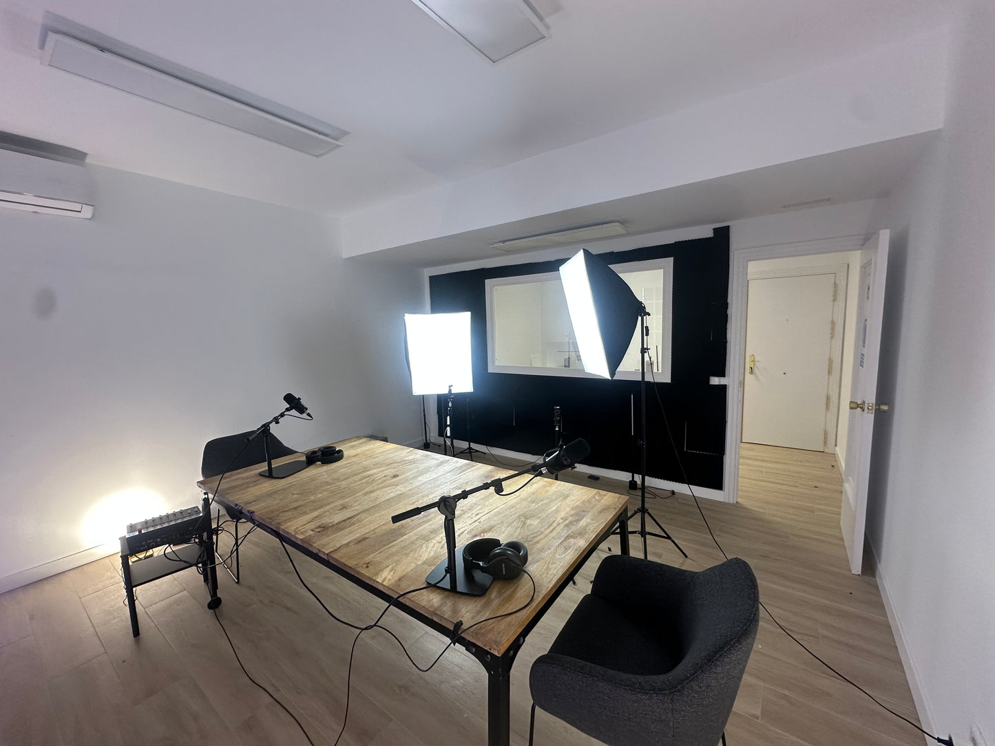 Producción de podcast.